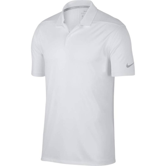 Nike Men's White Dri-Fit Victory Golf Polo, Size Large - Picture 9 of 9